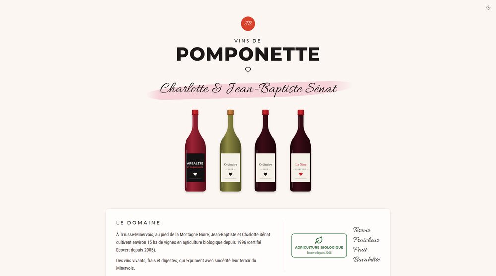 Vins de Pomponette